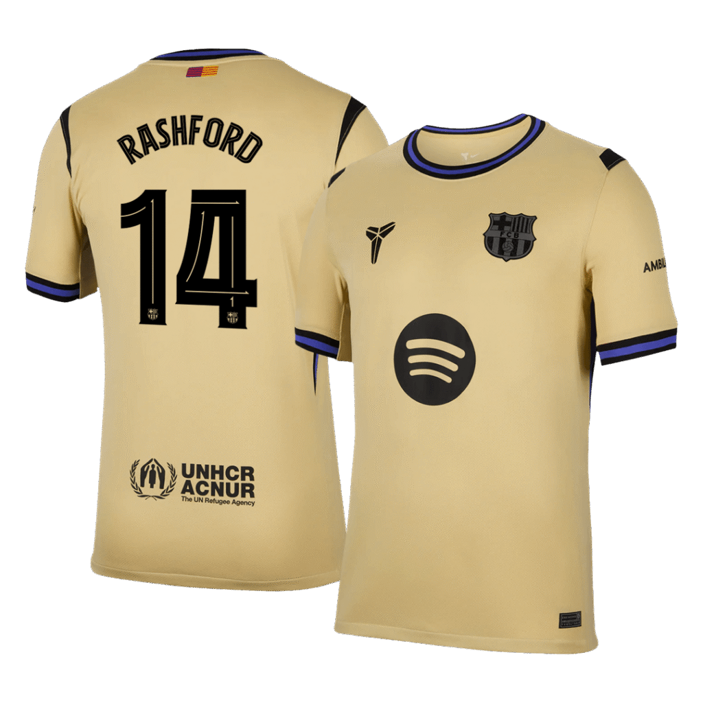 RASHFORD #14 Barcelona Away Jersey 2025/26 – UCL - Cancha Kits