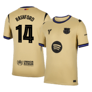RASHFORD #14 Barcelona Away Jersey 2025/26 - UCL - Cancha Kits