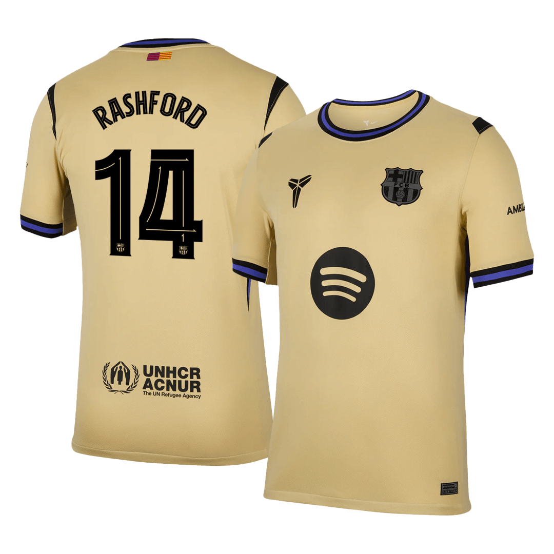 RASHFORD #14 Barcelona Away Jersey 2025/26 - UCL — Barcelona Away 2025/26