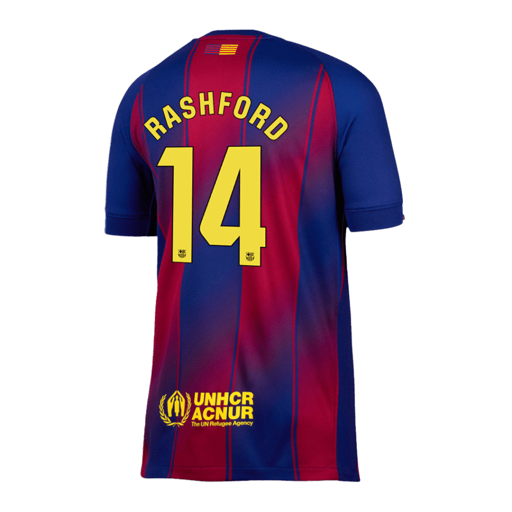 RASHFORD #14 Barcelona Home Jersey 2025/26 - Cancha Kits