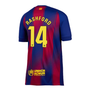 RASHFORD #14 Barcelona Home Jersey 2025/26 - Cancha Kits