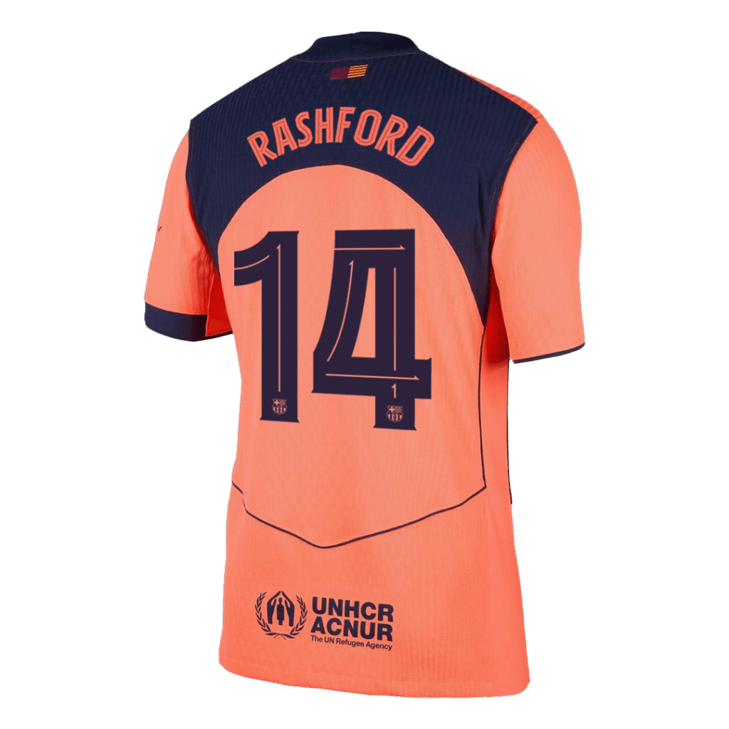 RASHFORD #14 Barcelona Third Match Jersey Player Version 2025/26 – UCL - Cancha Kits
