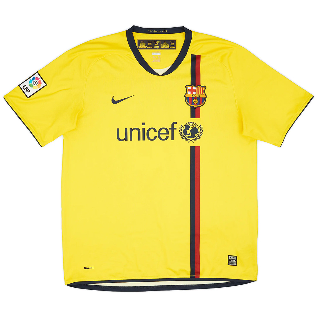 Retro Barcelona Away Jersey 2008/09 — Barcelona Away 2008/09