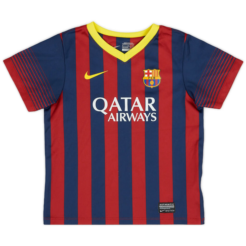 Retro Barcelona Home Jersey 2013/14 - Cancha Kits