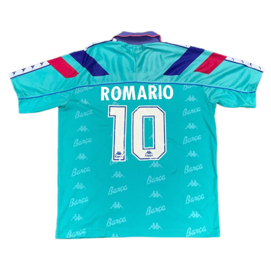 Romario #10 Retro Barcelona Away Jersey 1992/95 - Cancha Kits
