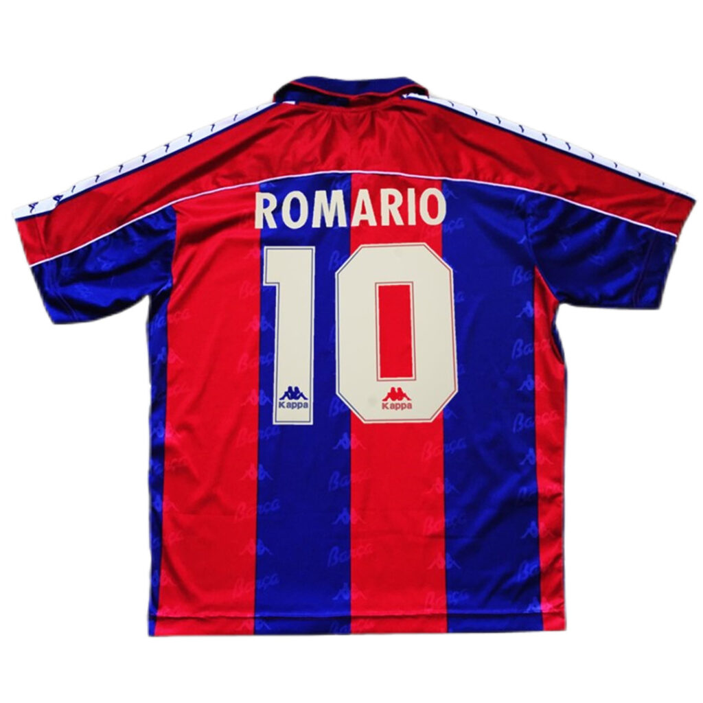 Romario #10 Retro Barcelona Home Jersey 1992/95 - Cancha Kits