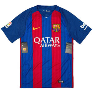 SUÁREZ #9 Retro Barcelona Home Jersey 2016/17 - Cancha Kits