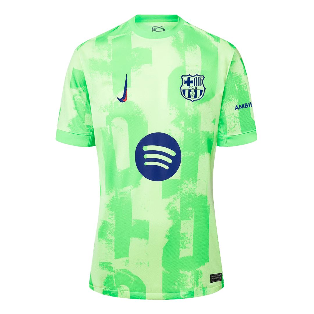 Barcelona Third Spotify Logo Without Text Jersey — Barcelona Third Away 2024/25