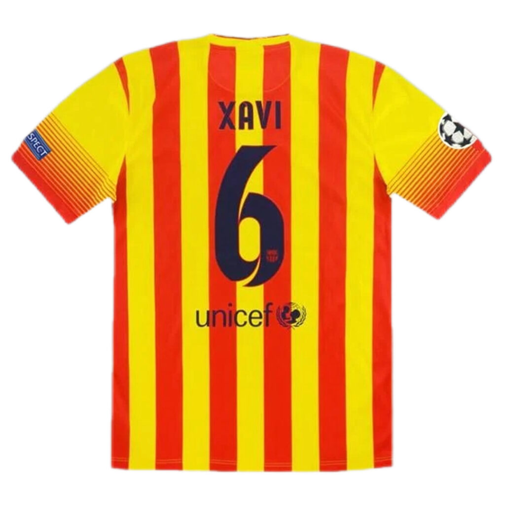 XAVI #6 Retro Barcelona Away Jersey 2013/14 - Cancha Kits