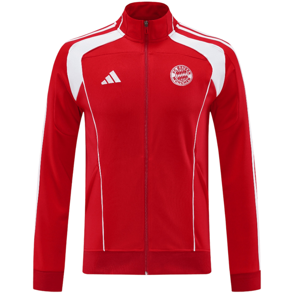 Bayern Munich Anthem Jacket Red 2025/26 — Bayern Munich Jacket 2025/26