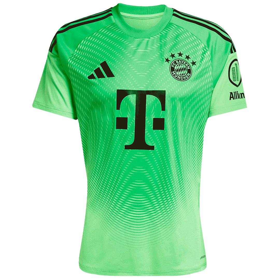 Bayern Munich Goalkeeper Jersey 2025/26 — Bayern Munich Goalkeeper 2025/26