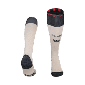Kids Bayern Munich Third Soccer Socks - Beige 2025/26 - Cancha Kits
