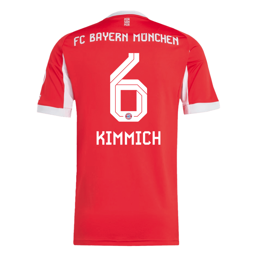 KIMMICH #6 Bayern Munich Home Jersey 2025/26 - Cancha Kits