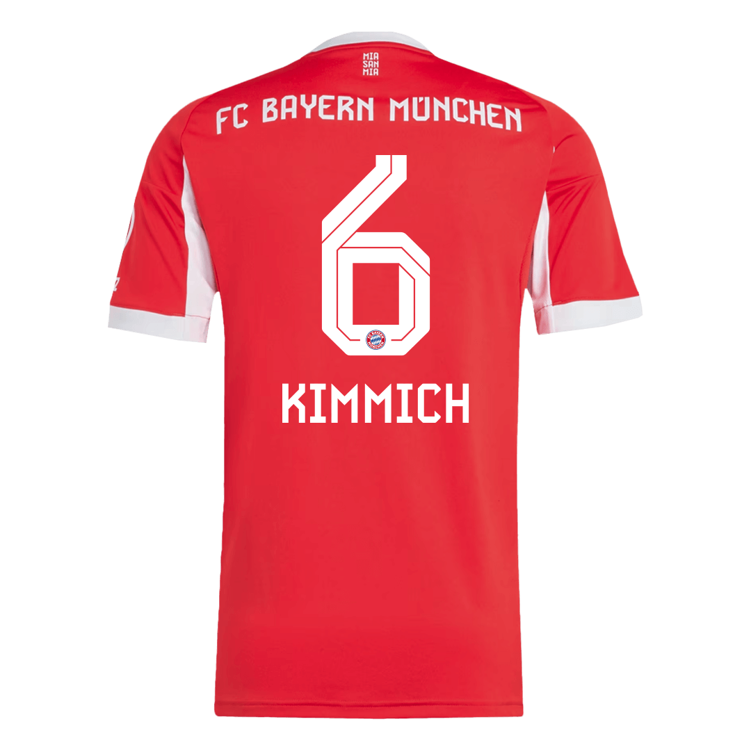 KIMMICH #6 Bayern Munich Home Jersey 2025/26 — Bayern Munich Home 2025/26