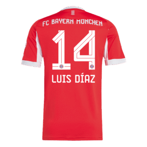 LUIS DÍAZ #14 Bayern Munich Home Jersey 2025/26 - Cancha Kits