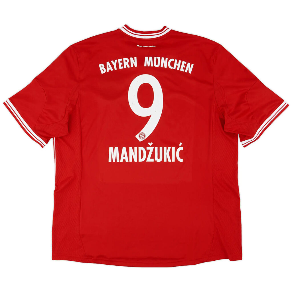 MANDŽUKIĆ #9 Retro Bayern Munich Home Jersey 2013/14 - Cancha Kits
