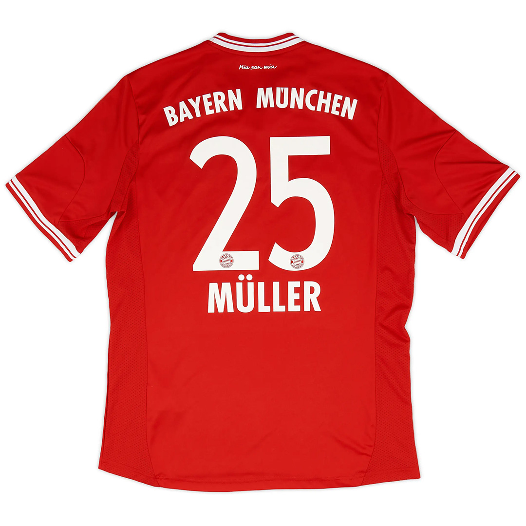 MÜLLER #25 Retro Bayern Munich Home Jersey 2013/14 — Bayern Munich Home 2013/14