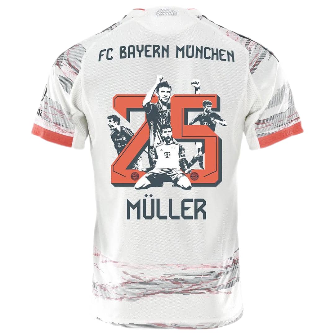 Müller Special #25 Bayern Munich Away Jersey 2025/26 — Bayern Munich Away 2025/26