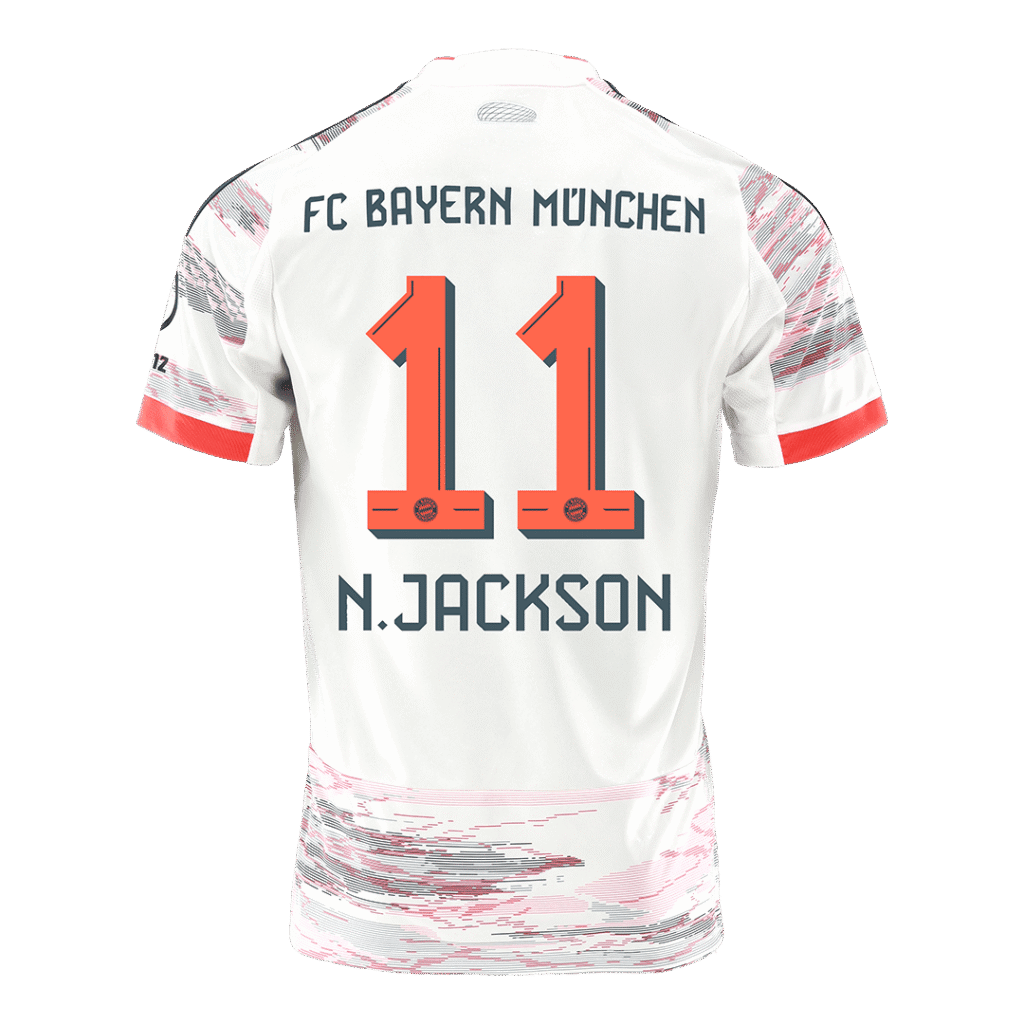 N.JACKSON #11 Bayern Munich Away Jersey 2025/26 - Cancha Kits
