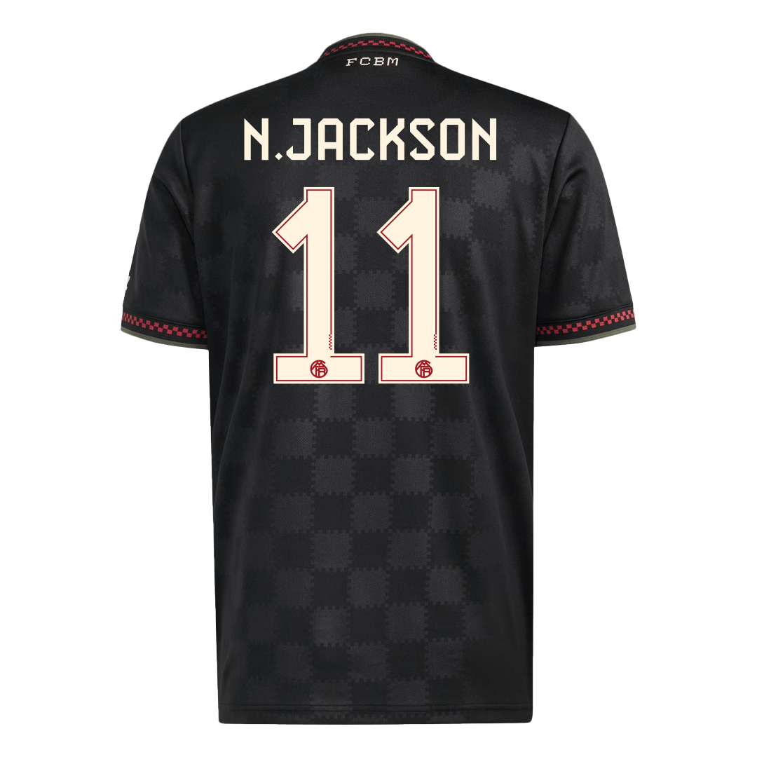 N.JACKSON #11 Bayern Munich Oktoberfest Third Jersey 2025/26 — Bayern Munich Third Away 2025/26