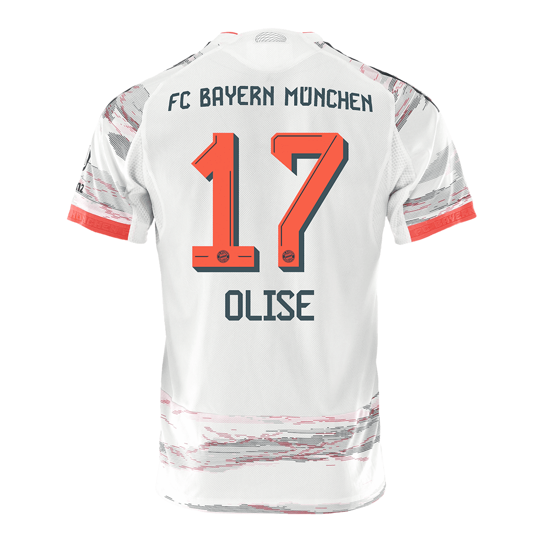 OLISE #17 Bayern Munich Away Match Jersey Player Version 2025/26 — Bayern Munich Away 2025/26
