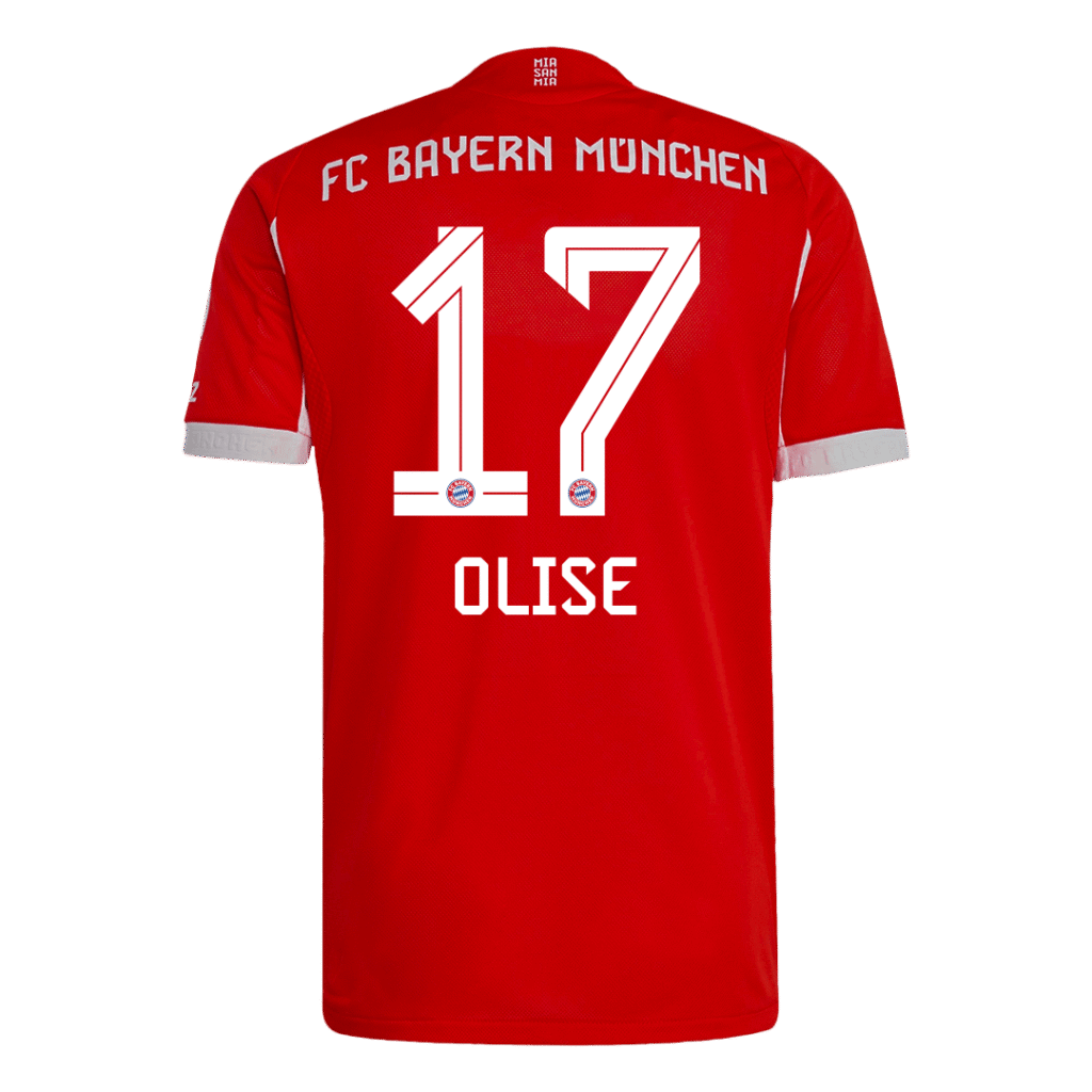 OLISE #17 Bayern Munich Home Match Jersey Player Version 2025/26 - Cancha Kits