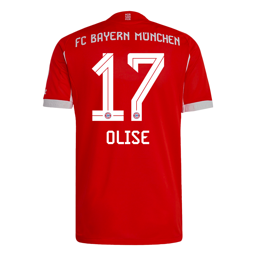 OLISE #17 Bayern Munich Home Match Jersey Player Version 2025/26 — Bayern Munich Home 2025/26