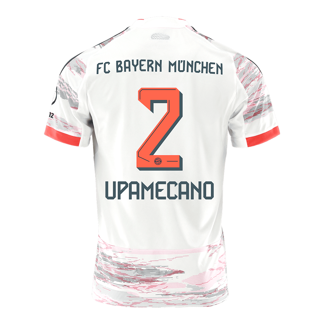 UPAMECANO #2 Bayern Munich Away Jersey 2025/26 — Bayern Munich Away 2025/26