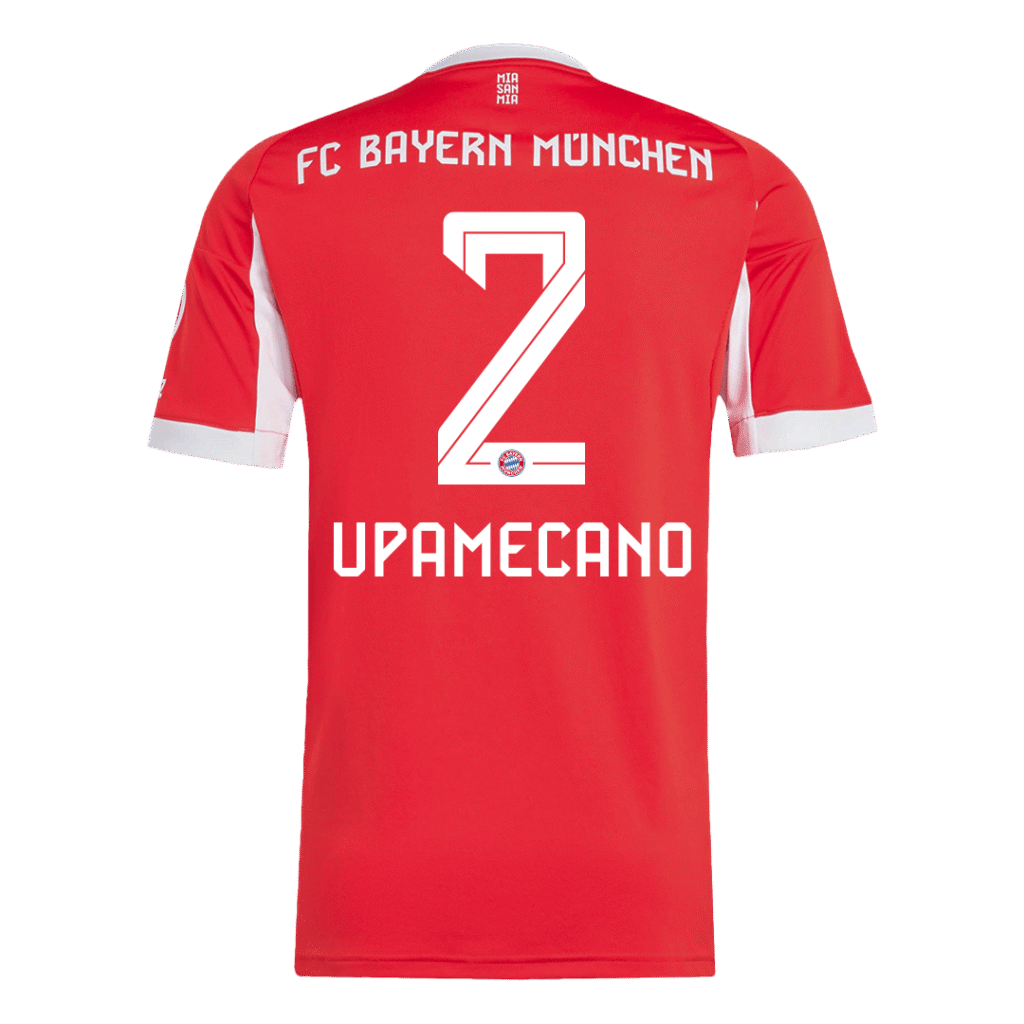 UPAMECANO #2 Bayern Munich Home Jersey 2025/26 - Cancha Kits