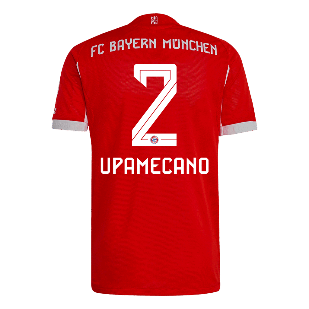 UPAMECANO #2 Bayern Munich Home Match Jersey Player Version 2025/26 - Cancha Kits