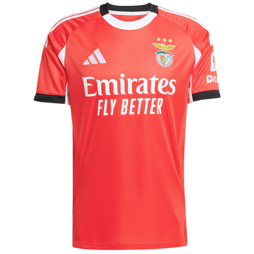 Benfica Home Jersey 2025/26 - Cancha Kits