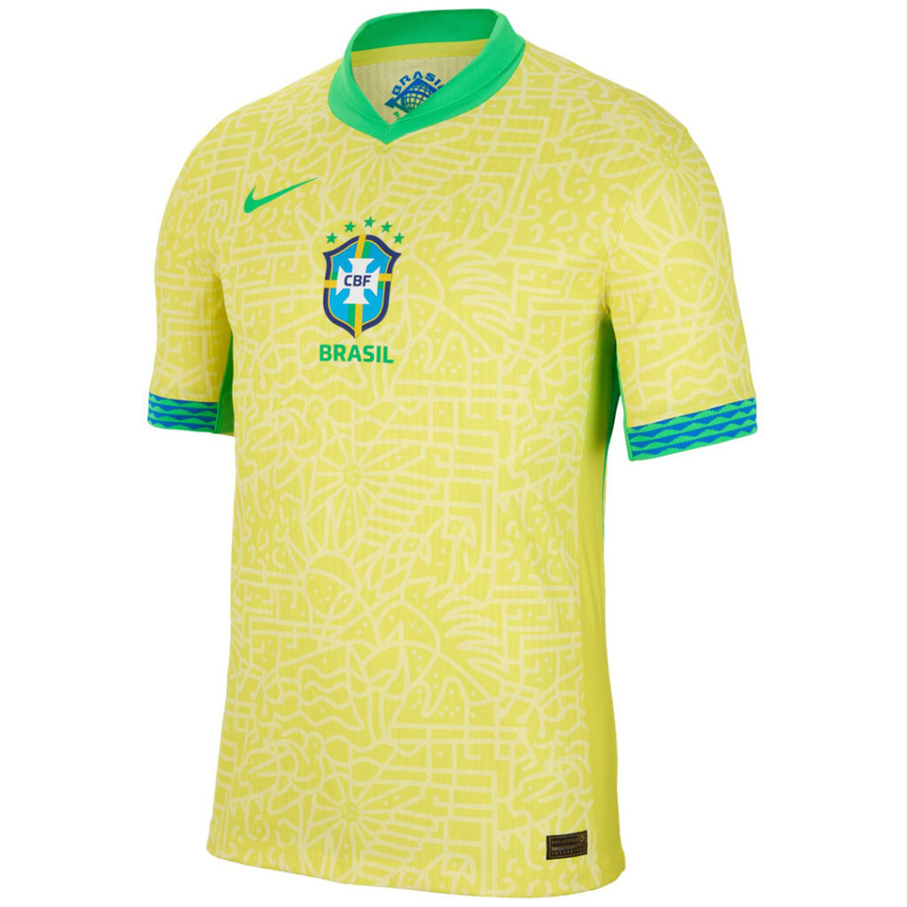 Brazil Home Match Jersey Player Version Copa America - Cancha Kits
