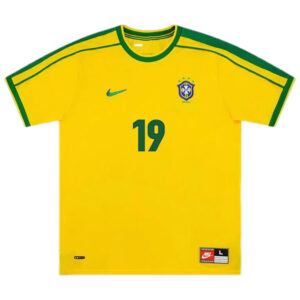 DENILSON #19 Retro Brazil Home Jersey World Cup 1998 - Cancha Kits