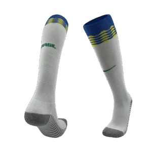 Kids Brazil Home Soccer Socks - Cancha Kits