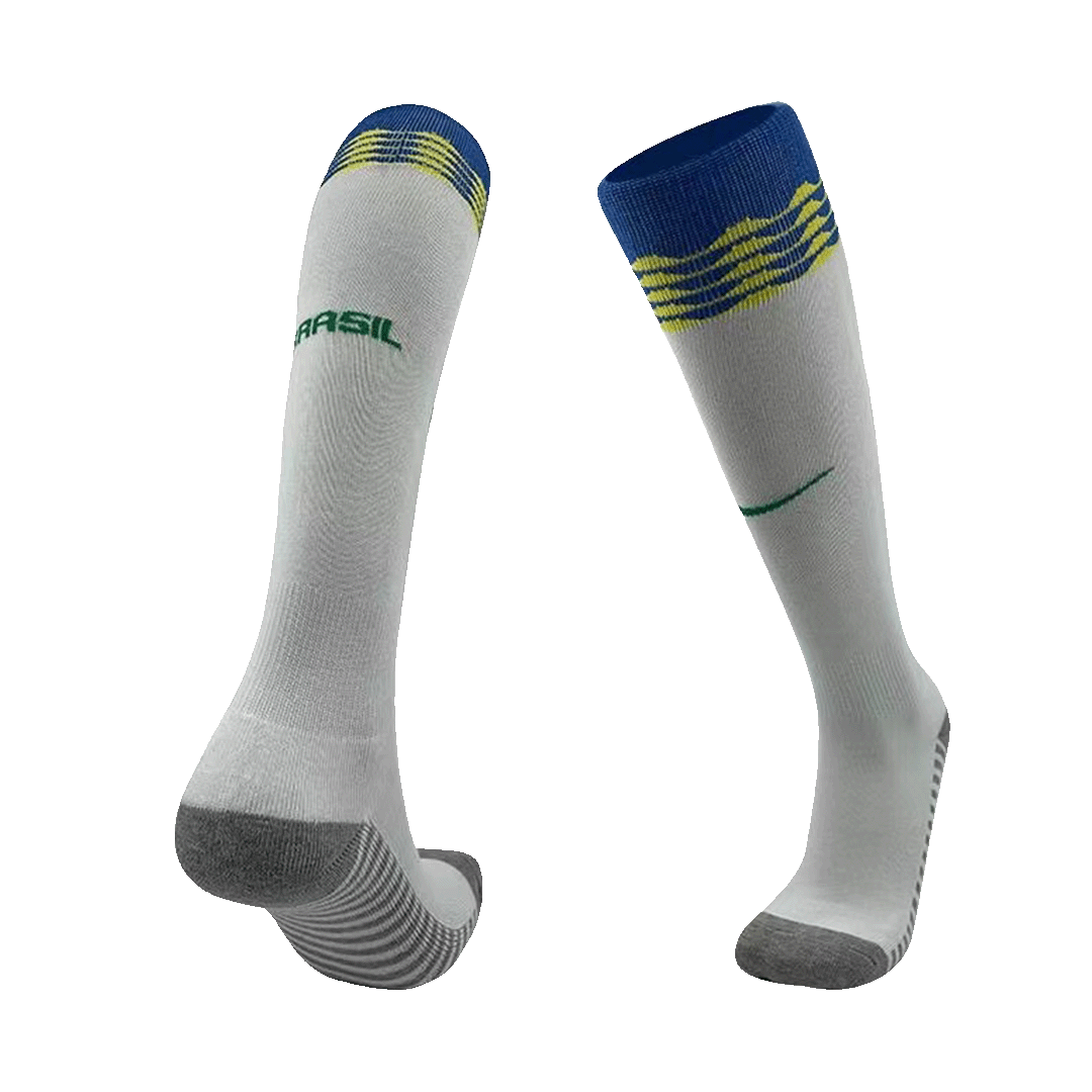Kids Brazil Home Soccer Socks — Brazil Home 2024