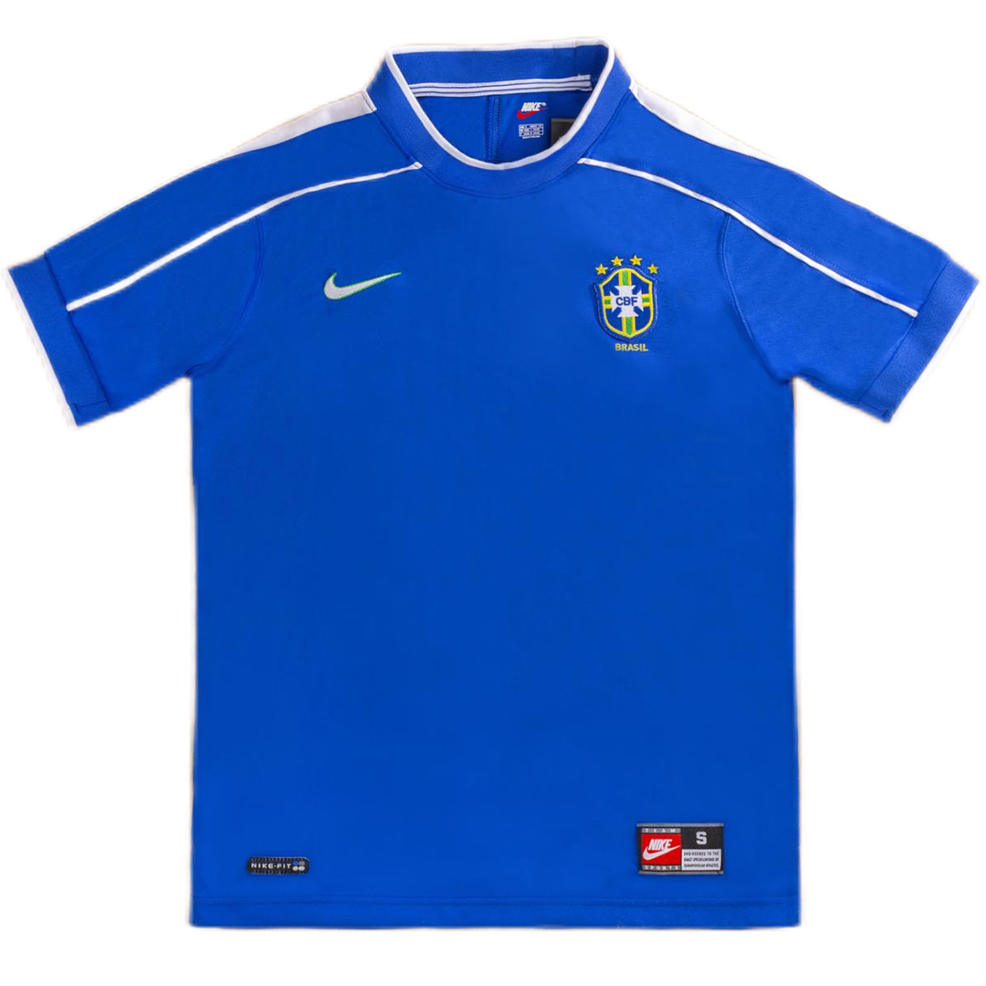Retro Brazil Away Jersey World Cup 1998 — Brazil Away 1998