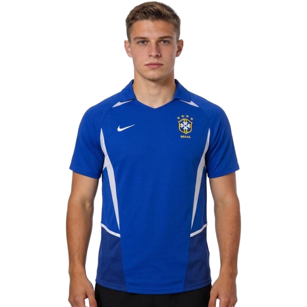 Retro Brazil Away Jersey World Cup 2002 — Brazil Away 2002