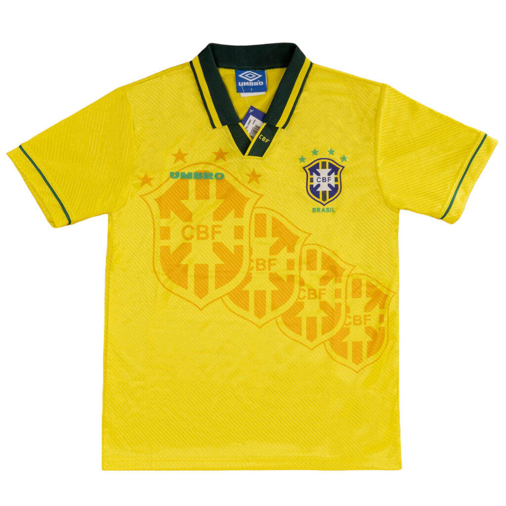 Retro Brazil Home Jersey World Cup 1994 - Cancha Kits