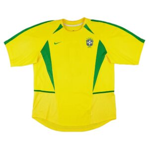 Retro Brazil Home Jersey World Cup 2002 - Cancha Kits