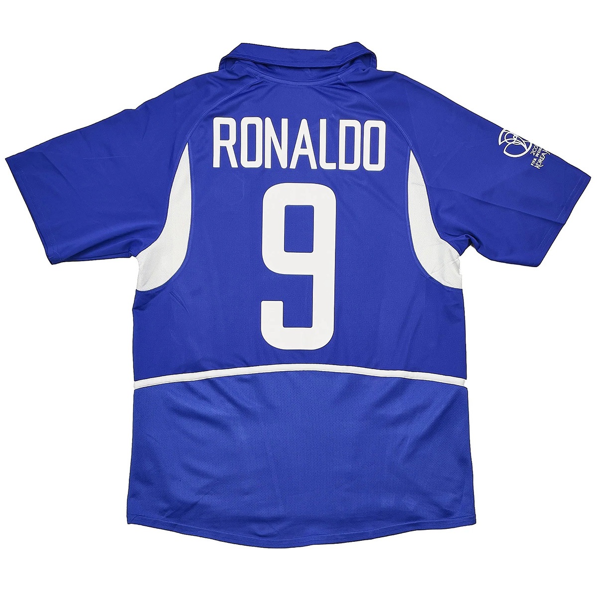Ronaldo #9 Retro Brazil Away Jersey World Cup 2002 — Brazil Away 2002