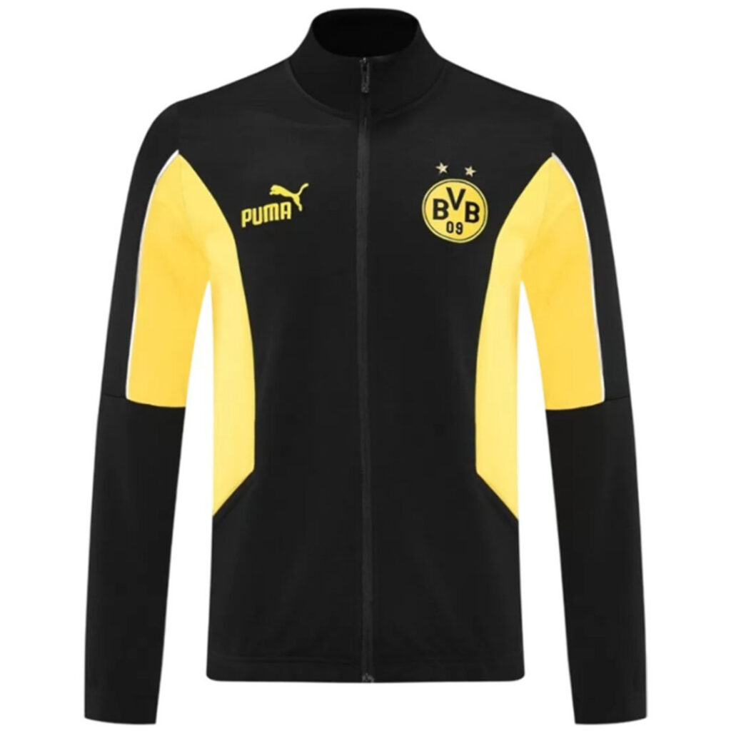 Borussia Dortmund Anthem Jacket Black 2025/26 - Cancha Kits