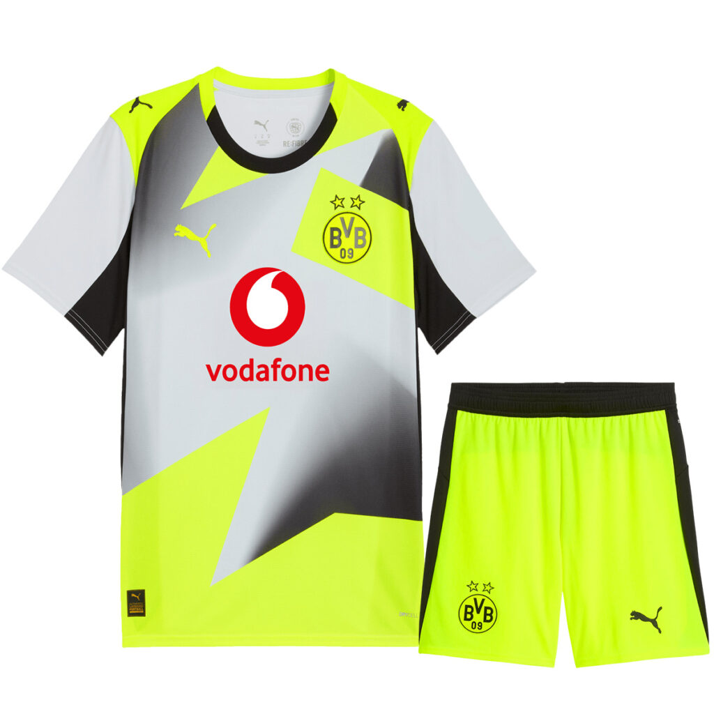 Borussia Dortmund Away Jersey Kit 2025/26 - Cancha Kits