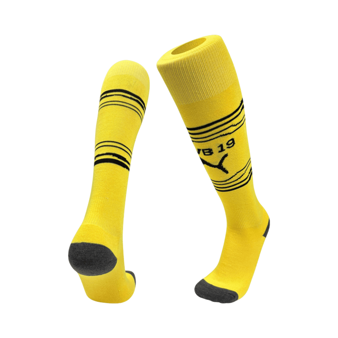 Borussia Dortmund Home Soccer Socks - Yellow — Bundesliga Home 2025/26