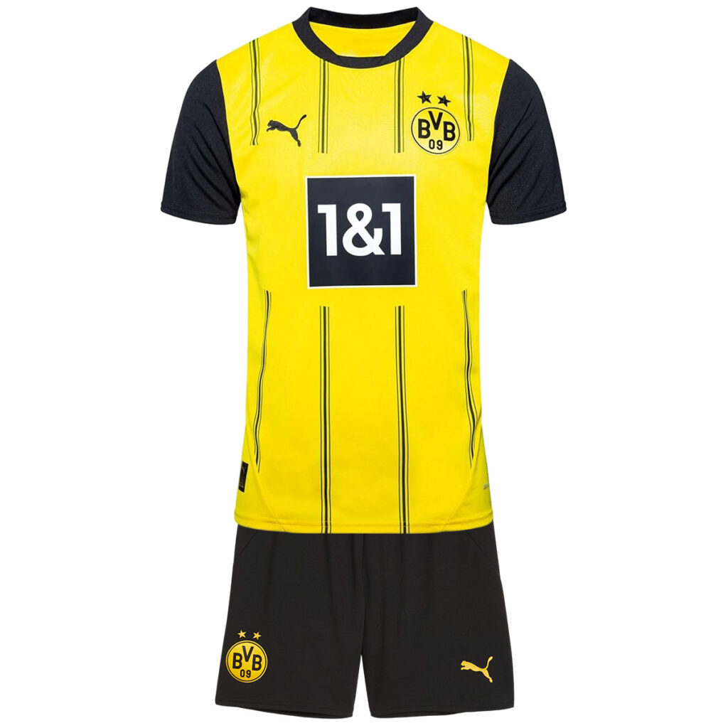 Kids Borussia Dortmund Home Jersey Kit - Cancha Kits