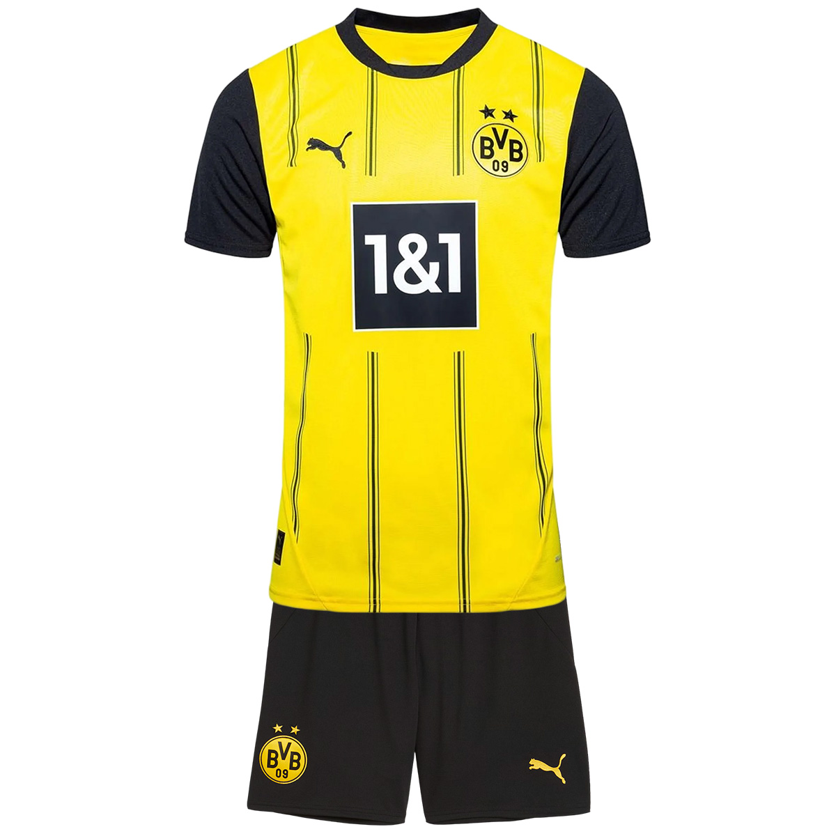 Kids Borussia Dortmund Home Jersey Kit — Bundesliga Home 2024/25