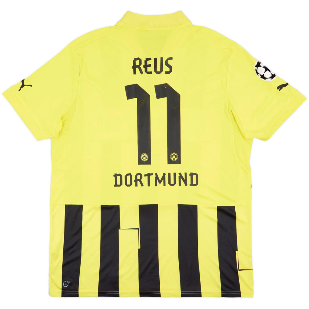Reus #11 Retro Borussia Dortmund UCL Home Jersey 2012/13 - Cancha Kits