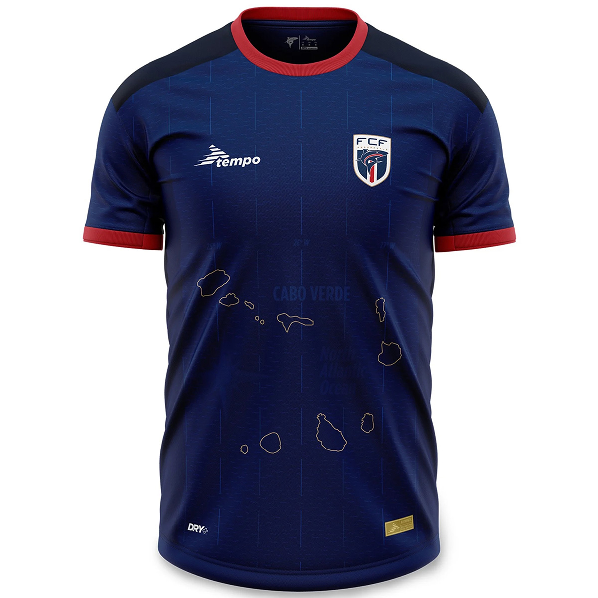 Cape Verde Home Jersey 2025 — CAF Home 2025