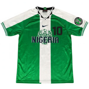 Okocha #10 Retro Nigeria Home Jersey 1996 - Cancha Kits