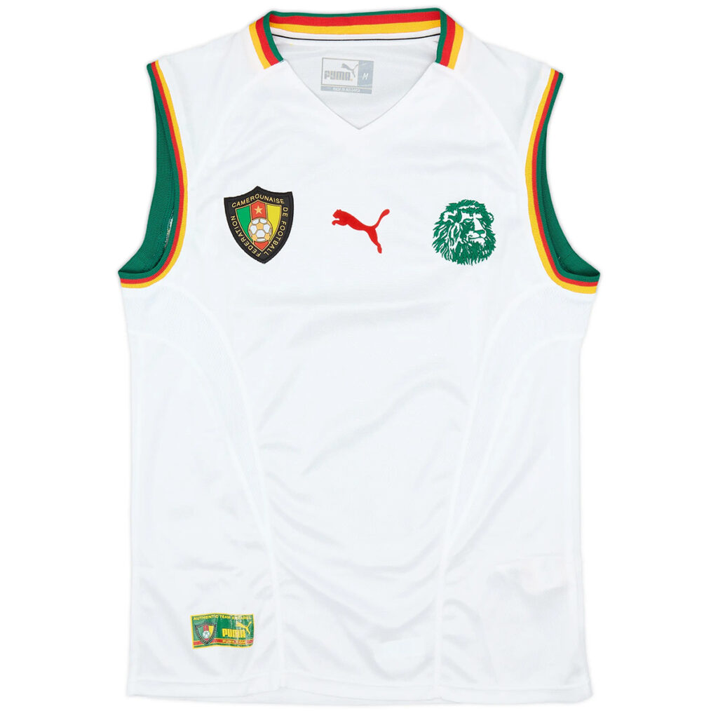 Retro Cameroon Away Jersey 2002 - Cancha Kits