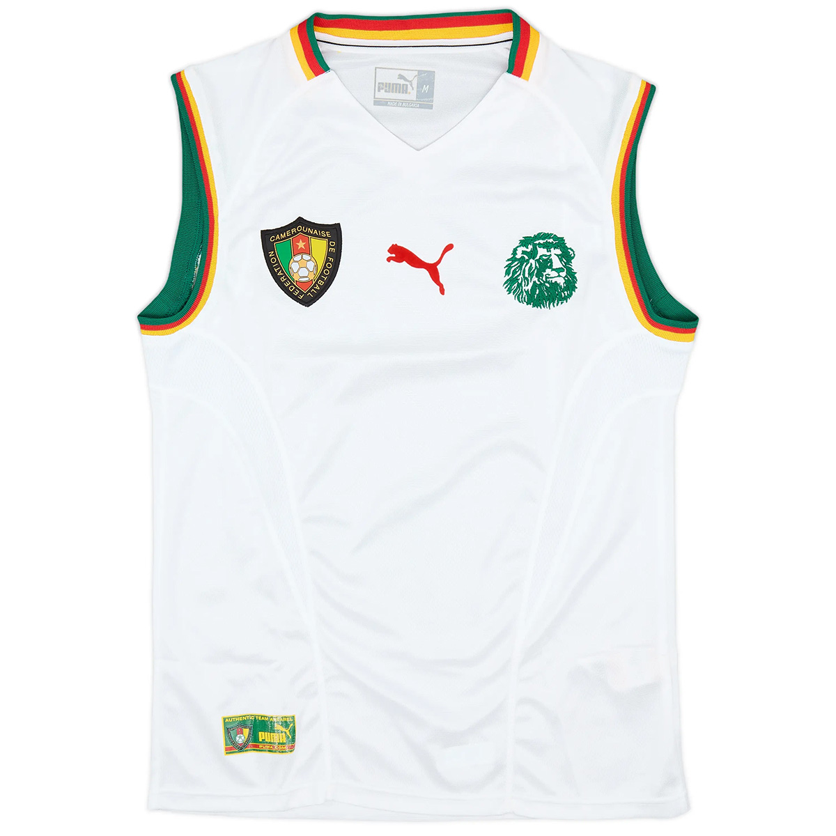 Retro Cameroon Away Jersey 2002 — CAF Away 2002